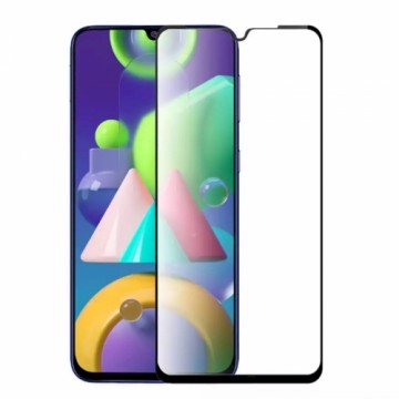 Fusion Accessories Fusion full glue 5D aizsargstikls pilnam ekrānam Samsung Galaxy A03S melns