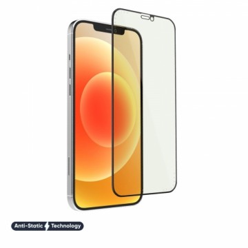 Fusion Accessories Fusion ESD 6D Anti-Static aizsargstikls pilnam ekrānam telefonam Apple iPhone 13 Pro Max melns