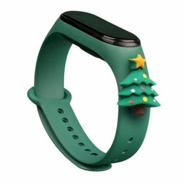 Fusion Accessories Fusion Xmas Christmas Tree ремешок для часов Xiaomi Mi Band 3 | 4 зеленый