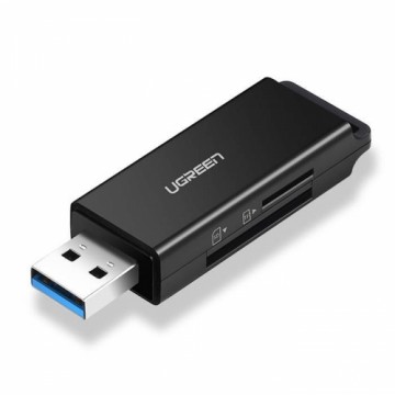 UGREEN CM104 SD|microSD USB 3.0 memory card reader (black)