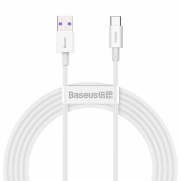 Baseus Superior Series kabelis USB uz USB-C, 66 W, 2 m (balts)