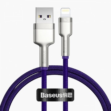 Baseus Cafule Series Metal Data Cable USB - Lightning 2.4A 1 m violet (CALJK-A05)