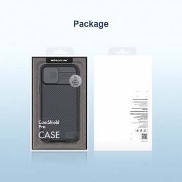 Nillkin CamShield Pro Magnetic Hard Case for iPhone 12|12 Pro 6.1 Black