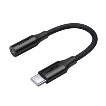 Ugreen 3,5 mm mini jack to USB Type C headphone adapter 10cm black