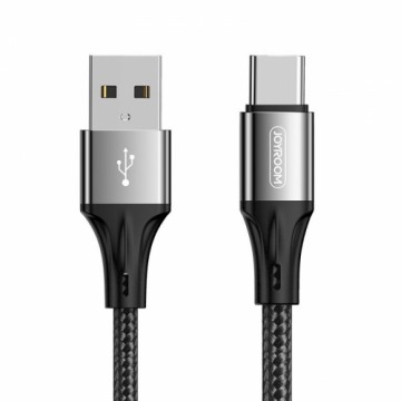 Joyroom USB - USB Type C cable 3 A 1 m black (S-1030N1)