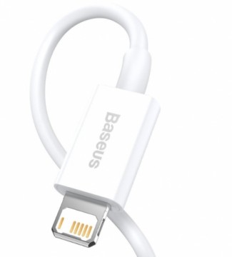 Baseus Superior Cable USB - Lightning 2,4A 0,25 m White (CALYS-02)