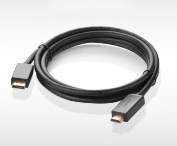 Ugreen Однонаправленный кабель DisplayPort to HDMI 4K 30 Гц 32 AWG 1,5 м (DP101 10239)