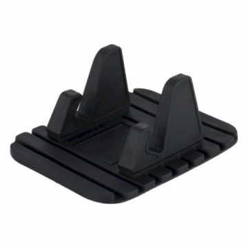 Silicone Car Phone Holder Dashboard Desktop Stand black