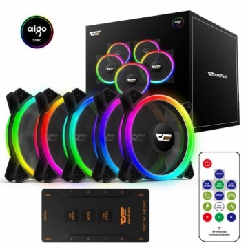 Darkflash DR12 Pro 5-in-1 RGB Computer Fan Set (120x120)