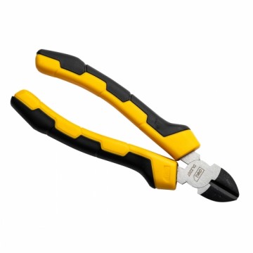 Плоскогубцы диагональные 7" Deli Tools EDL2207 (желтые)