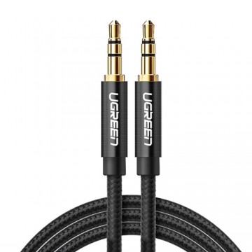 UGREEN AV112 Mini jack cable 3.5mm AUX 2m (black)