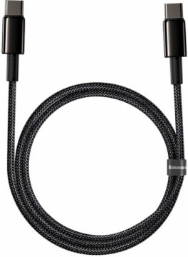 Baseus Tungsten Gold Cable Type-C to Type-C 100W 1m (черный)