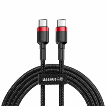 OEM Кабель Baseus Cafule Cable USB-C PD 2.0 QC 3.0 60W 2m (Black+Red)