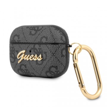 GUAP4GSMK Guess 4G Script PC|PU Case for Airpods Pro Grey