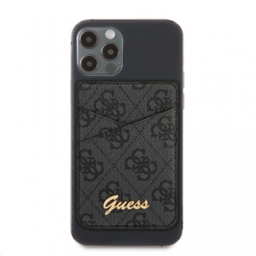 GUWMS4GTLBK Guess 4G Magnetic Cardslot Triangle Logo Grey