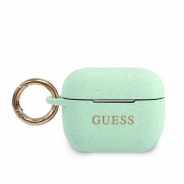 GUACAPSILGLGN Guess Silicone Case for Airpods Pro Green