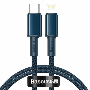 Baseus High Density Braided Cable Type-C to Lightning, PD,  20W,  2m (blue)