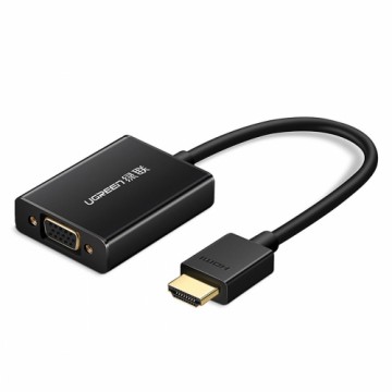 UGREEN MM102 HDMI to VGA adapter with audio (black)