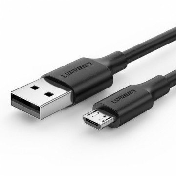 UGREEN micro USB kabelis QC 3.0 2.4A 0.5m (melns)