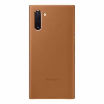 Samsung EF-VN970LAEGWW кожаный чехол для Samsung N970 Galaxy Note 10 (Note 10 5G) коричневый