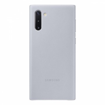 Samsung EF-VN970LJEGWW ādas maciņš Samsung N970 Galaxy Note 10 (Note 10 5G) pelēks