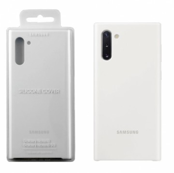 Samsung EP-PN970TWEGWW silikona maks Samsung N970 Galaxy Note 10 (Note 10 5G) balts