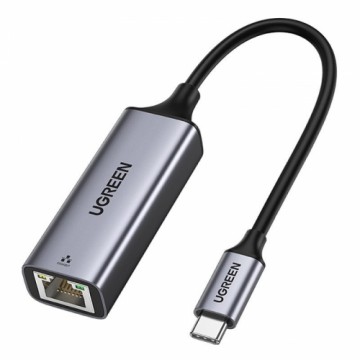 Ugreen CR199 USB-C to RJ45 сетевой адаптер серый