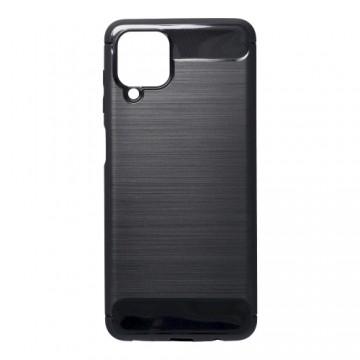 Fusion trust silicone back case for Samsung A125 Galaxy A12 black