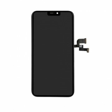 HQ A+ Analogs LCD Skarienjūtīgais Displejs priekš Apple iPhone XS Pilns modulis Melns