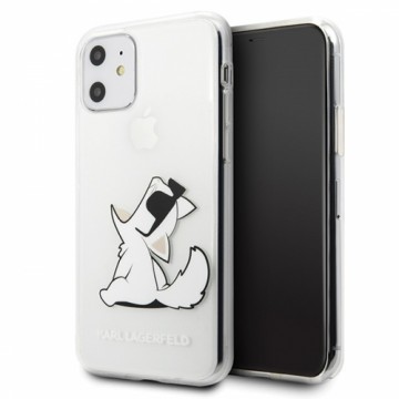 Karl Lagerfeld KLHCN61CFNRC Fun Choupette cover for Apple iPhone 11 transparent