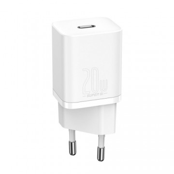 Baseus CCSUP-B02 travel charger USB-C | 20W | 3A white