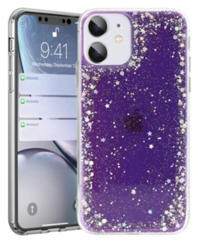 Fusion Accessories Fusion Glue Glitter silikona aizsargapvalks Samsung A326 Galaxy A32 5G violets