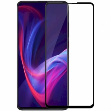 Fusion Accessories Fusion 5D glass aizsargstikls pilnam ekrānam Xiaomi Redmi 9T | Note 9 4G  | Poco M3 melns