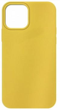 Fusion Accessories Fusion elegance fibre izturīgs silikona aizsargapvalks Apple iPhone 12 | 12 Pro dzeltens