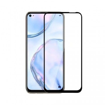 GoodBuy 9D aizsargstikls pilnam ekrānam Huawei P40 Lite melns