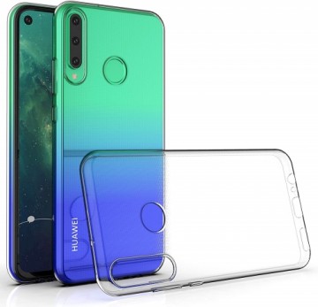 GoodBuy ultra 0.3 mm silikona aizsargapvalks telefonam Huawei P40 Lite E caurspīdīgs