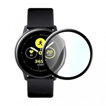 Fusion Accessories Fusion Nano 9H aizsargstikls pilnam ekrānam Samsung Galaxy Watch Active 2 44 mm melns