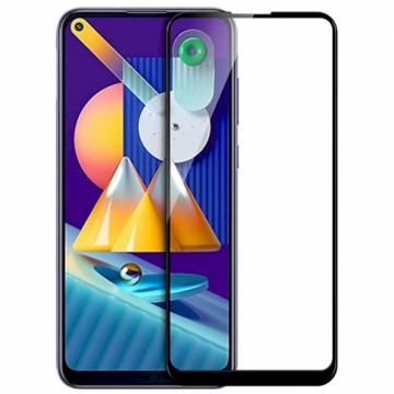 Fusion Accessories Fusion Full Glue 5D Tempered Glass Защитное стекло для экрана Samsung M115 Galaxy M11 | A115 Galaxy A11 Черное