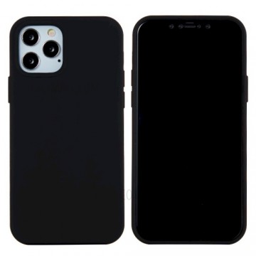 Fusion Elegance Fibre Protect Silicone Case For Apple iPhone 12 Pro Max Black