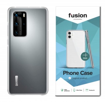 Fusion Ultra Clear Series 2 mm Silicone Case For Huawei P40 Pro Transparent (EU Blister)