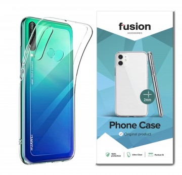 Fusion Accessories Fusion Ultra Clear Series 2 mm Silikona Aizsargapvalks Huawei P40 Lite E Caurspīdīgs (EU Blister)