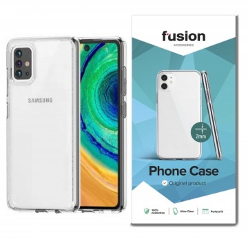 Fusion Ultra Clear Series 2 mm Silicone Case For Samsung G988 Galaxy S20 Ultra 5G Transparent (EU Blister)