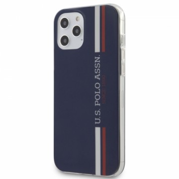 U.S. Polo USHCP12LPCUSSNV Tricolor VS Чехол для Apple iPhone 12 Pro Max Синий