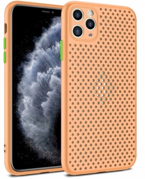 Fusion Accessories Fusion Breathe Case Silikona Aizsargapvalks Priekš Apple iPhone 12 | 12 Pro Oranžs