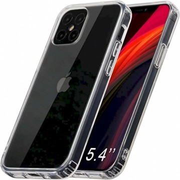 Fusion Accessories Fusion Ultra Back Case 2 mm Прочный Силиконовый чехол для Apple iPhone 12 Mini Прозрачный