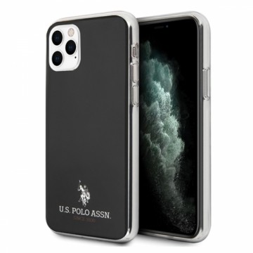 U.S. Polo USHCN65TPUBK Small Horse Cover For Apple iPhone 11 Pro Max Black