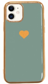 Fusion Accessories Fusion Heart Case Силиконовый чехол для Apple iPhone 11 Pro Max Зеленый