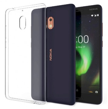 Fusion Accessories Fusion Ultra Back Case 0.5 mm Силиконовый чехол для Nokia 2.1 Прозрачный