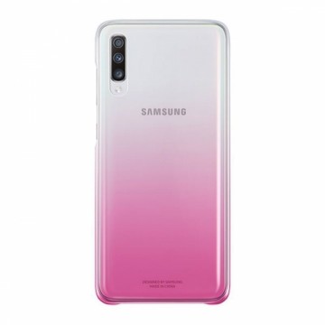 Samsung EF-AA705CPEGWW Gradation Cover Original Cover for Samsung A705 Galaxy A70 Transparent - Pink