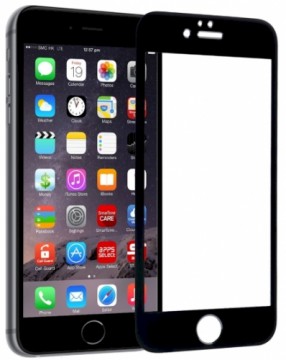 Fusion Full Glue 5D Tempered Glass Full Coveraged with Frame Apple iPhone 6 | 6S Black